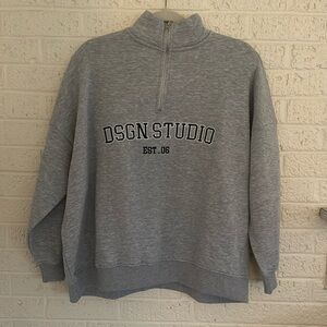 Design studio quarter zip